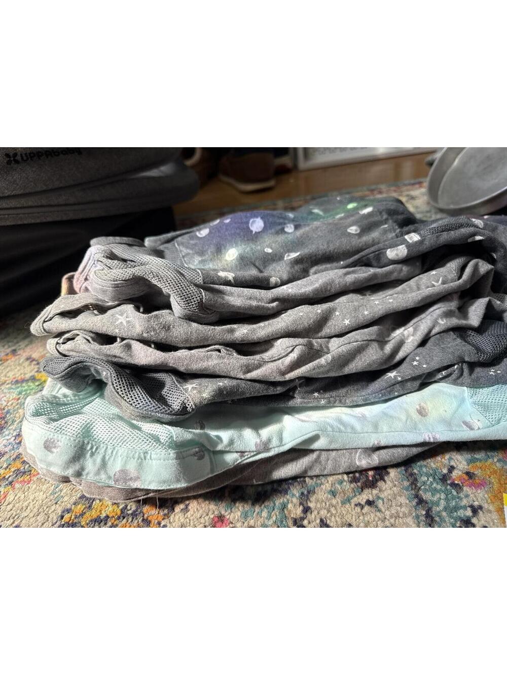 Happiest Baby Bundle Galaxy Print Baby/Toddler Sleepers or Rompers